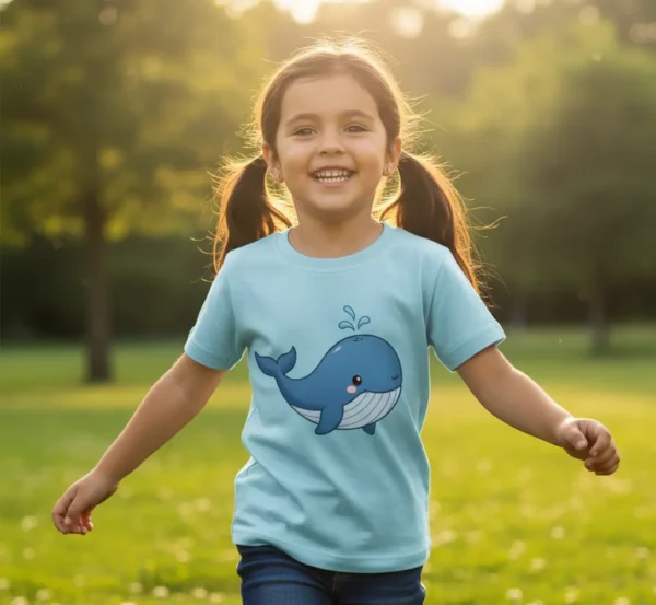 T-shirt Unisexe Enfant - Imprimé Amical - Coton Bio